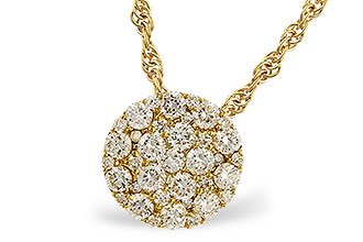 H274-81866: NECKLACE .50 TW