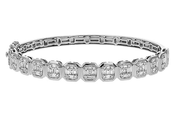 H274-81884: BANGLE .81 TW BAGUETTE 1.00 TW