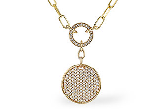 H274-83657: NECKLACE .92 TW (17")