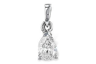 H274-83666: PENDANT .28 PEAR SHAPE