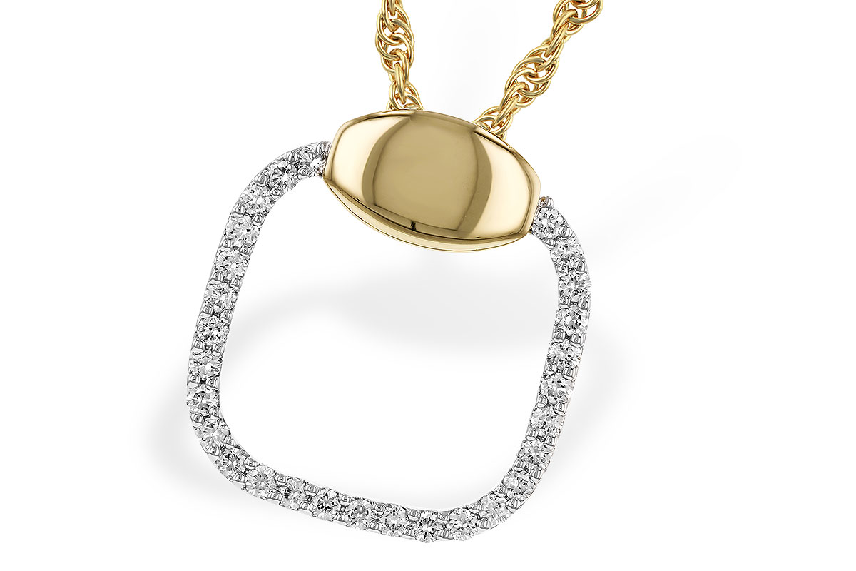 H274-87293: NECKLACE .20 TW