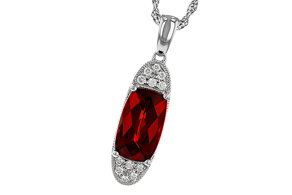 H274-88193: NECK 2.45 GARNET 2.55 TGW