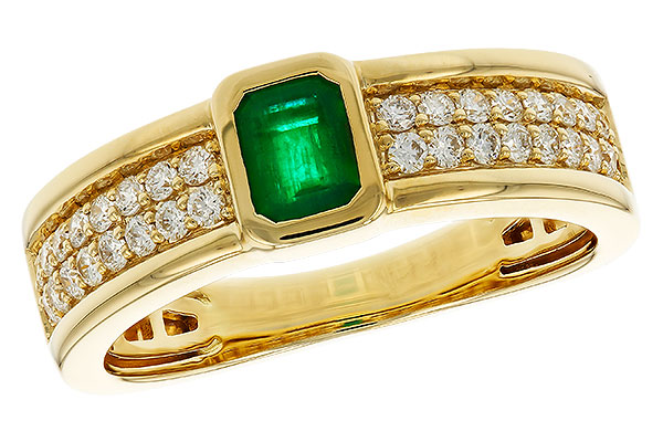 H274-88257: LDS RG .42 EMERALD .75 TGW (5x4MM EM)
