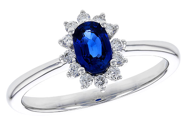 H274-89175: LDS RG .55 SAPPHIRE .71 TGW (6x4MM SAPP)