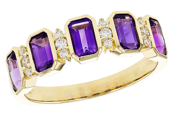 H274-90030: LDS RG 1.18 TW AMETHYST 1.30 TGW