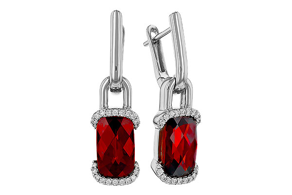 H275-72757: EARR 4.65 TW GARNET 4.80 TGW (10x6MM GAR)