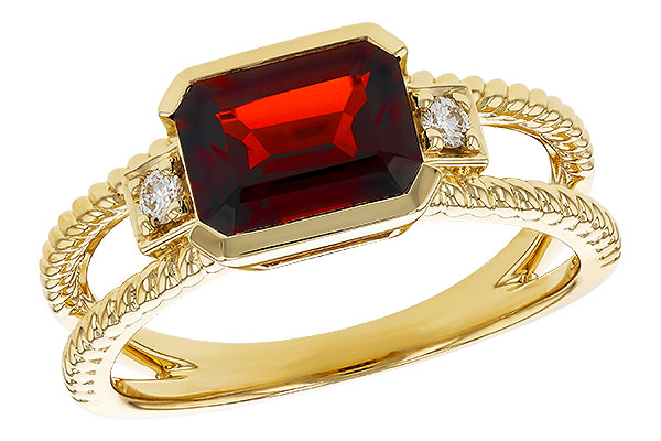 H275-72766: LDS RG 1.74 GARNET 1.80 TGW (8x6MM GAR)