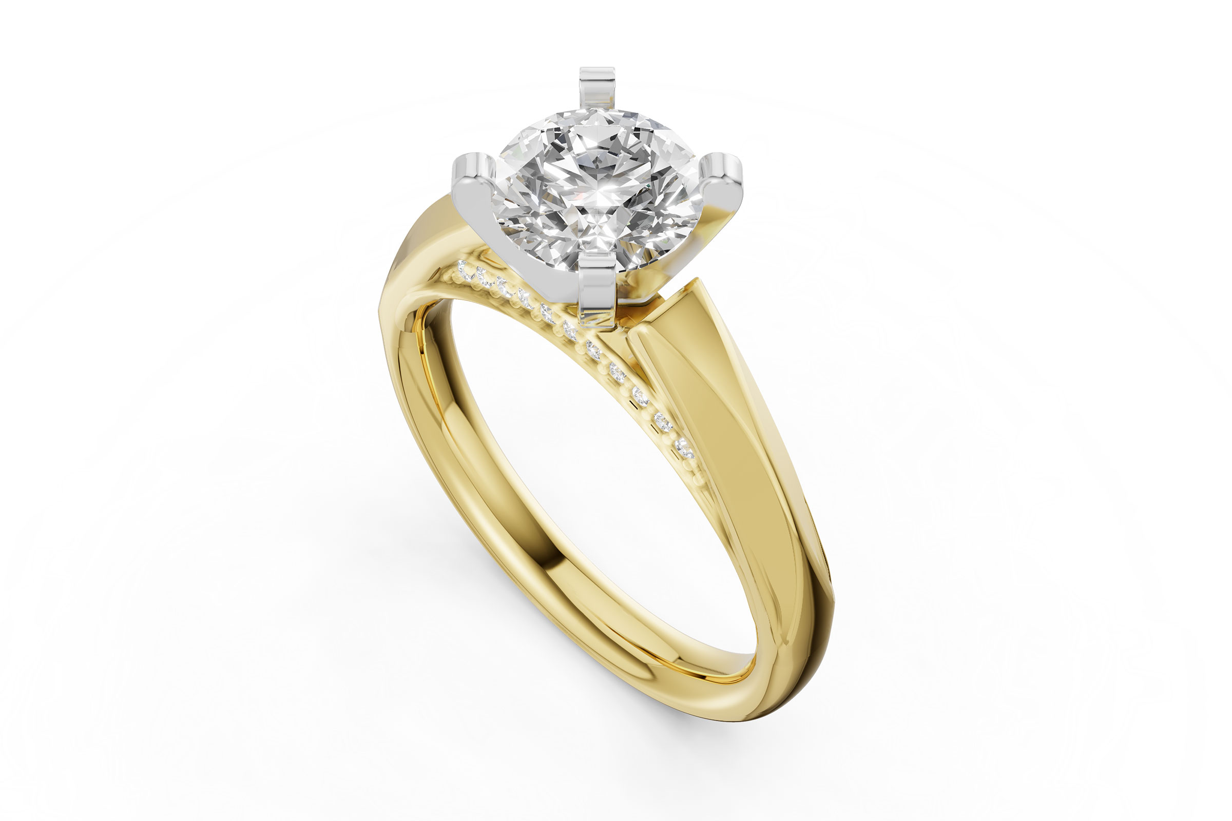 H275-73639: LDS SEMI DIA RG .08 TW