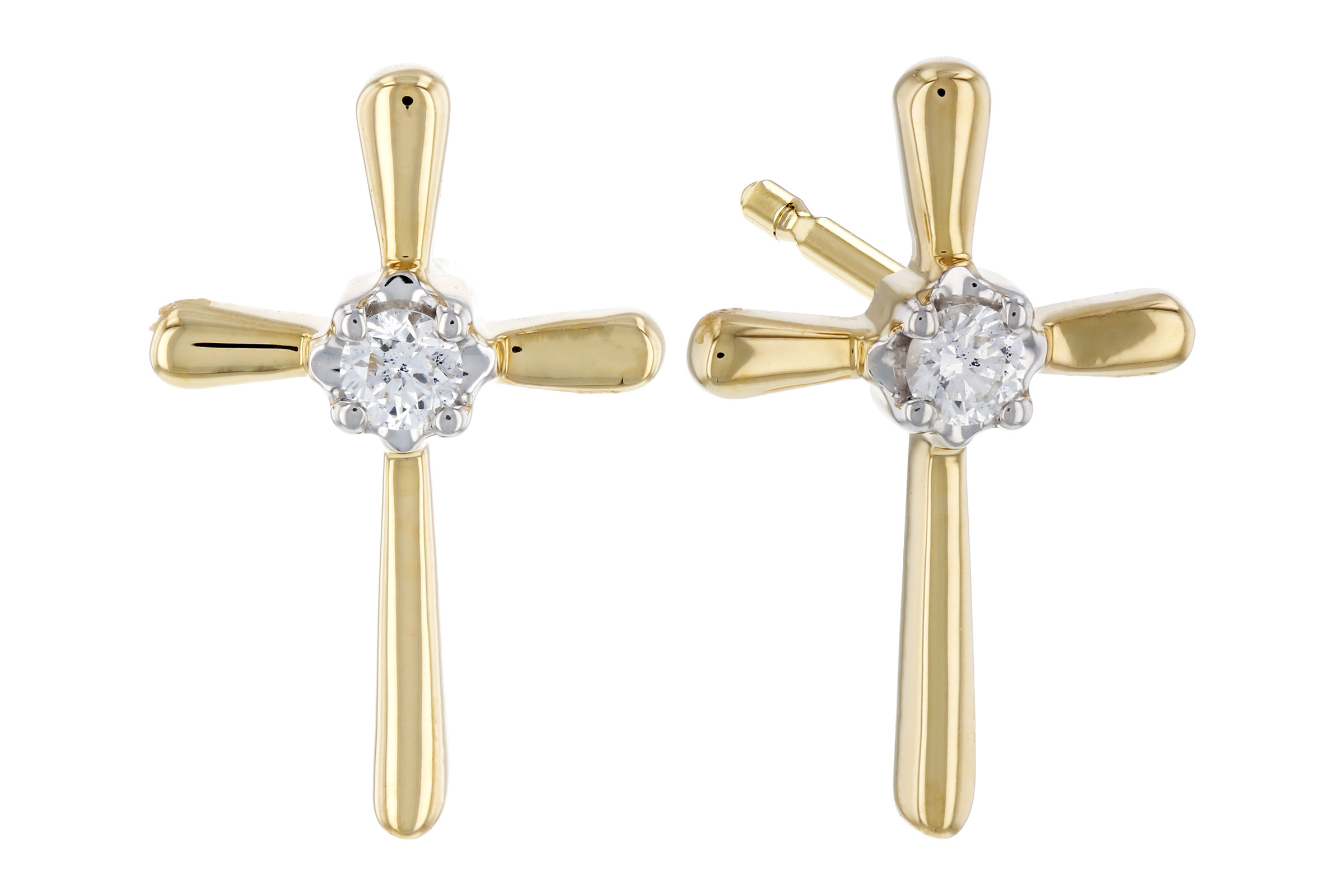 H275-73666: EARRINGS .04 TW
