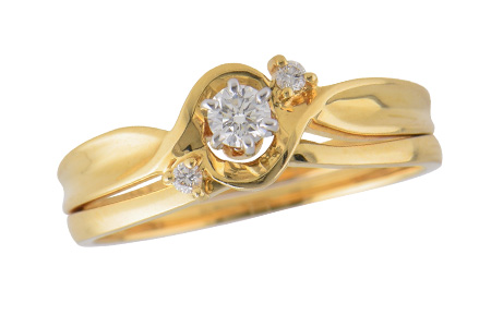 K008-46402: SET .12 CTR .15 CT TW