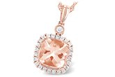 K186-65502: NECK 1.09 MORGANITE 1.26 TGW (7MM MORG)