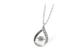 K187-58184: NECKLACE .19 TW