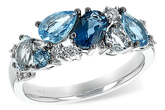 K189-36448: LDS RG 2.05 BLUE TOPAZ 2.16 TGW