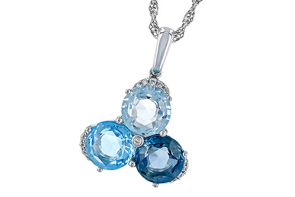 K189-37357: NECK 4.01 BLUE TOPAZ 4.06 TGW