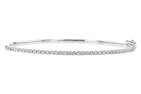 K190-35530: BANGLE BRACELET 1.00 TW