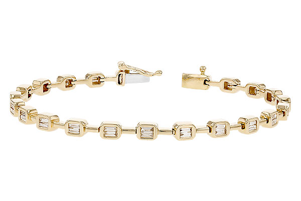 K273-95493: BRACELET .90 TW BAGUETTE