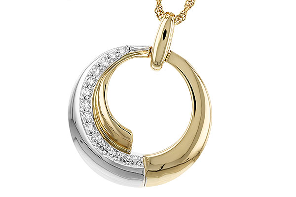 K273-98184: NECKLACE .25 TW