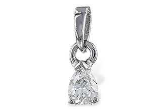 K274-83666: PENDANT .14 PEAR SHAPE