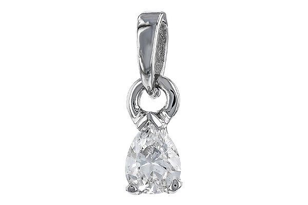 K274-83666: PENDANT .14 PEAR SHAPE