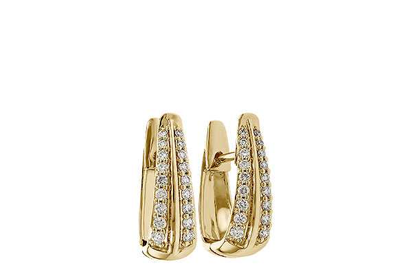 K274-84593: EARRINGS .25 TW