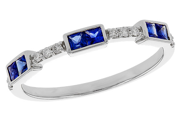 K274-85539: LDS WED RG .36 SAPPHIRE .43 TGW