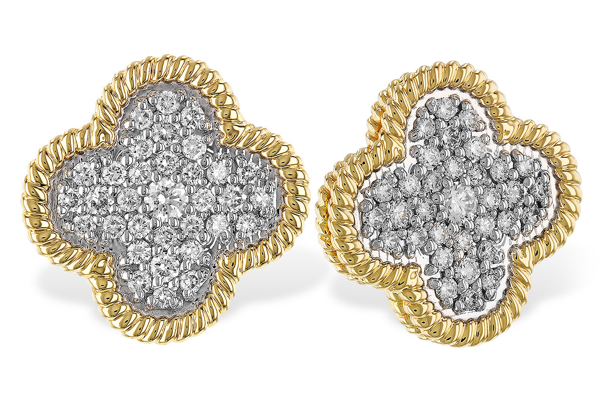 K274-86421: EARRINGS .50 TW
