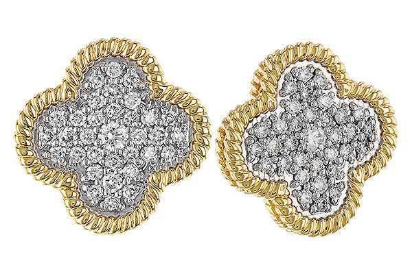 K274-86421: EARRINGS .50 TW