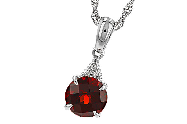 K274-88202: NECK 1.46 GARNET 1.47 TGW (7MM RD)