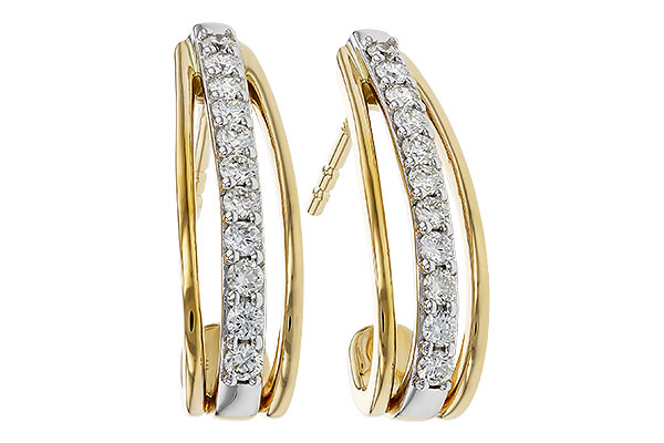 K274-89093: EARRINGS .40 TW