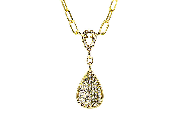 K274-89121: NECKLACE .66 TW (17")