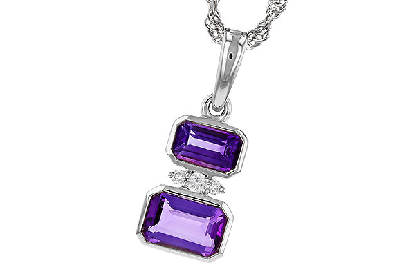 K274-90030: NECK .72 TW AMETHYST .75 TGW