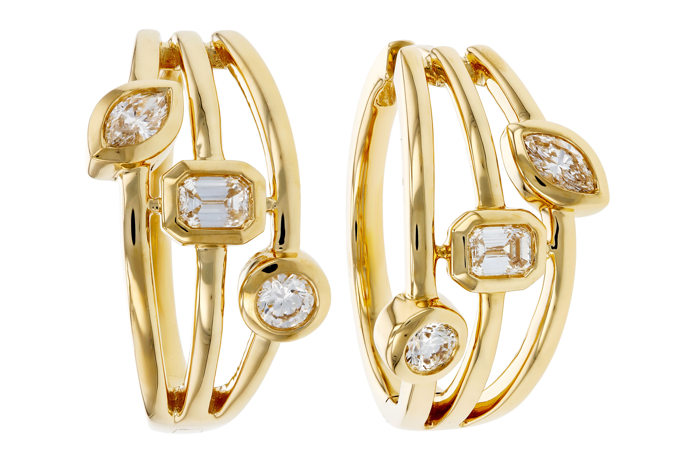 K275-73693: EARRINGS .45 TW (BR/EC/MQ)