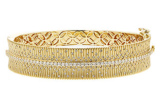 L184-81875: BANGLE BRACELET 1.94 TW (63X54MM)