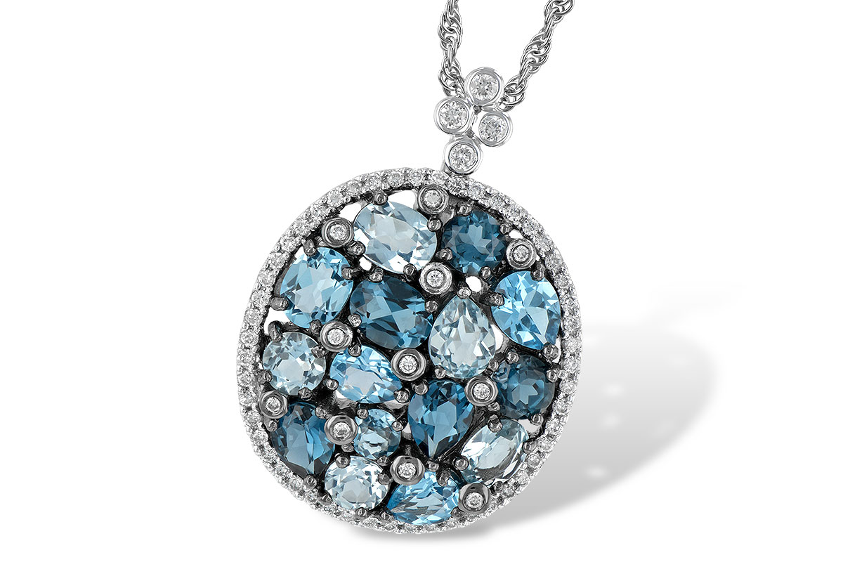 L187-58257: NECK 3.12 BLUE TOPAZ 3.41 TGW