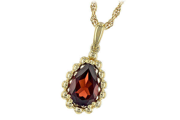L189-40075: NECKLACE 1.38 CT GARNET