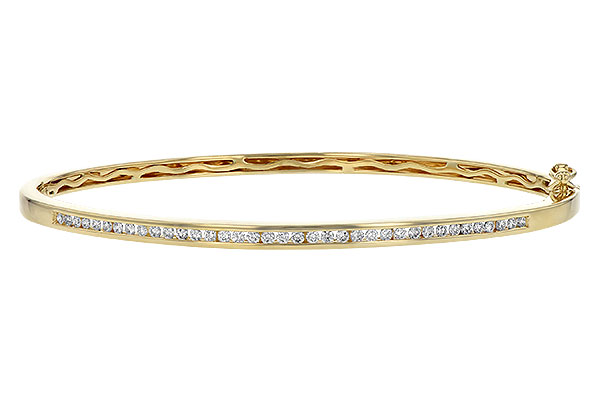 L189-40948: BANGLE BRACELET .50 TW