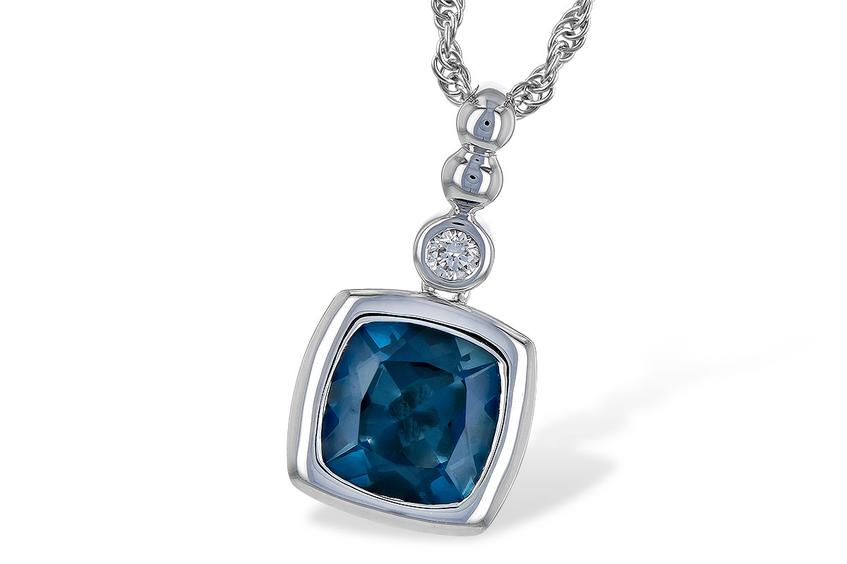 L190-30011: NECK 1.50 LONDON BLUE TOPAZ 1.54 TGW