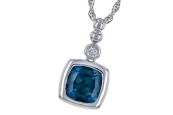 L190-30011: NECK 1.50 LONDON BLUE TOPAZ 1.54 TGW