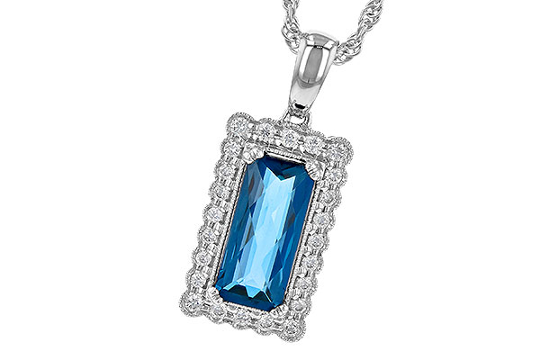 L190-34557: NECK 1.55 LONDON BLUE TOPAZ 1.70 TGW