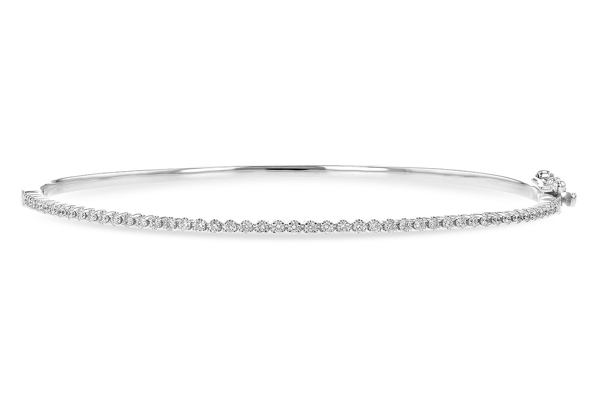 L190-35530: BANGLE BRACELET .50 TW