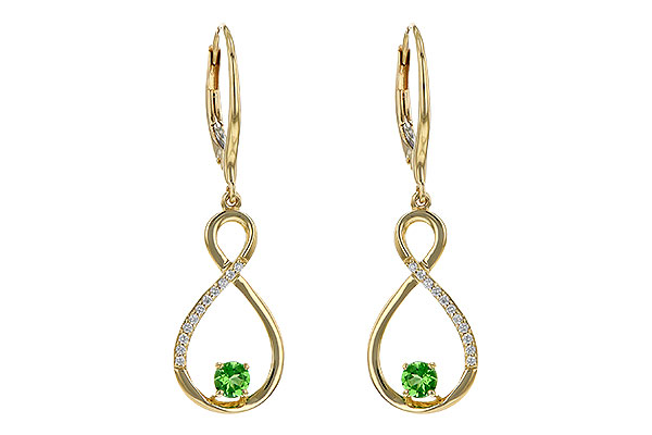 L273-00002: EARR .32 GREEN GARNET .40 TGW