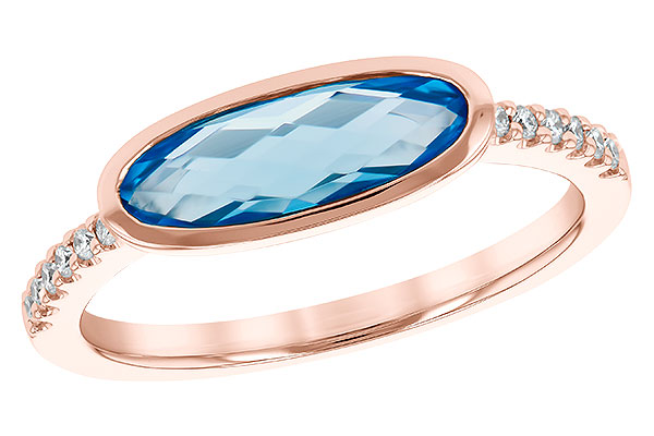 L273-02793: LDS RG 1.30 BLUE TOPAZ 1.40 TGW