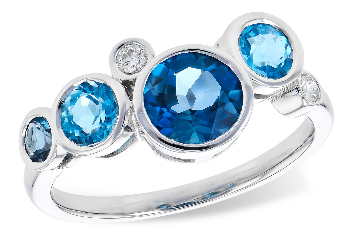 L273-06430: LDS RG 1.40 TW BLUE TOPAZ 1.45 TGW