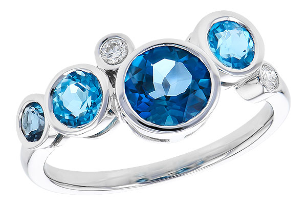 L273-06430: LDS RG 1.40 TW BLUE TOPAZ 1.45 TGW