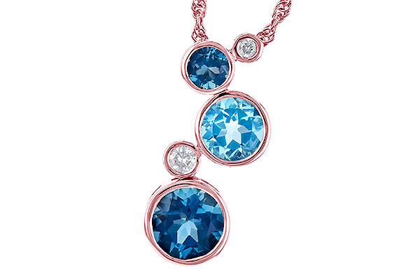 L273-06439: NECK 2.30 BLUE TOPAZ 2.40 TGW