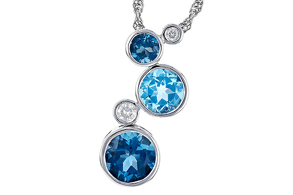 L273-06439: NECK 2.30 BLUE TOPAZ 2.40 TGW