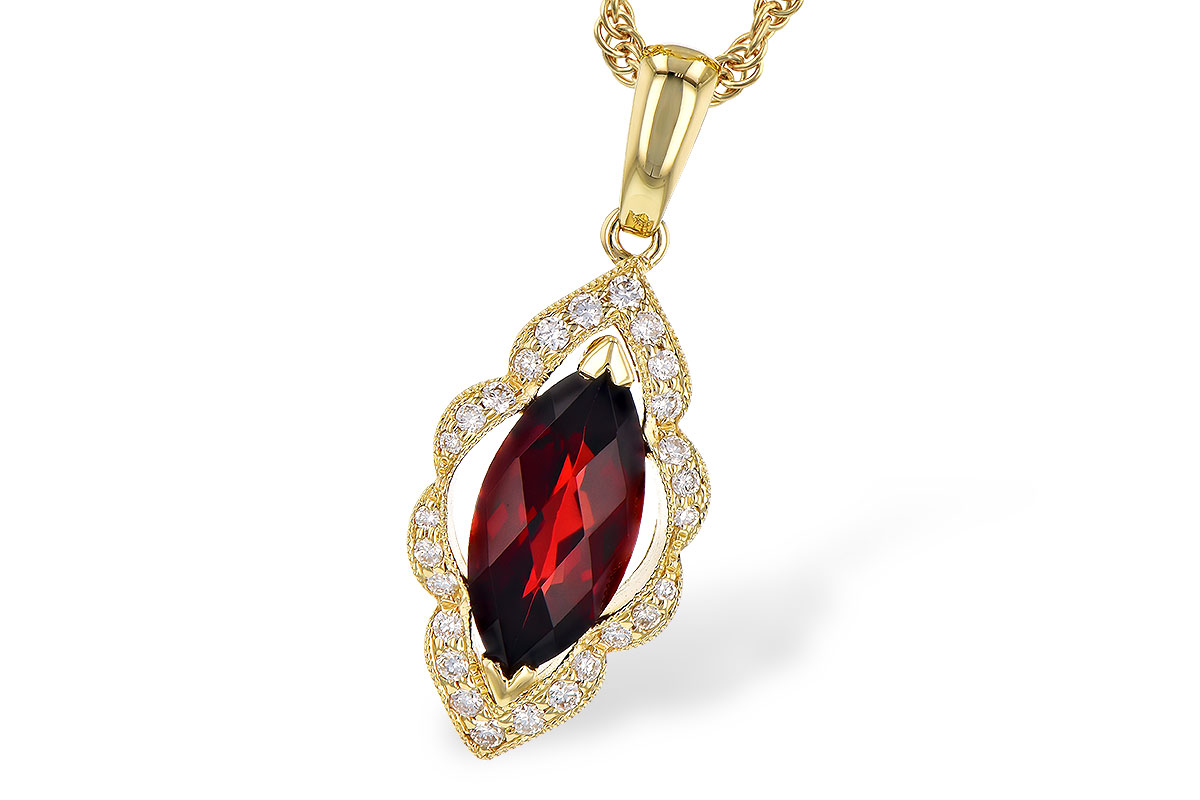 L273-07284: NECK 1.25 GARNET 1.36 TGW