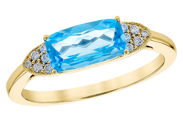 L273-90911: LDS RG 1.44 BLUE TOPAZ 1.52 TGW