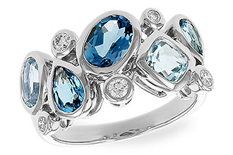 L273-96366: LDS RG 2.57 BLUE TOPAZ TW 2.75 TGW