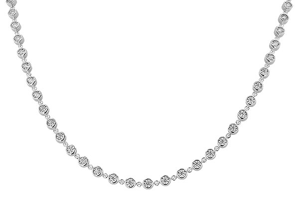 L274-81875: NECKLACE 3.40 TW (18")